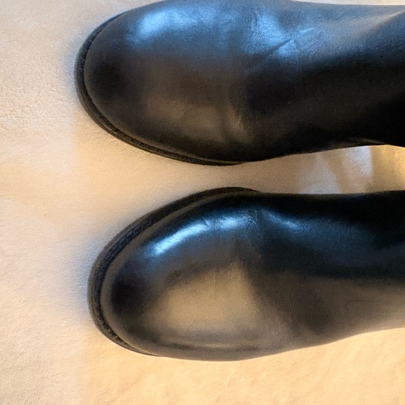 🖤Franco Sarto Black Leather Tall Boots size 9M - Picture 4 of 9